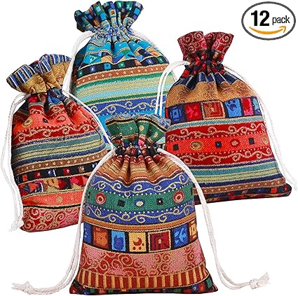 cotton drawstring gift bags