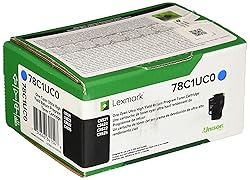 Lexmark 78C1UC0 Cyan Ultra High Yield Return