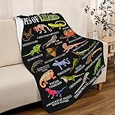 TORTILLAS BLANKET Lizard Blanket Gifts for Boys Girls, Super Soft Warm Lightweight Lizard Throw Blanket for Sofa Travel Camping 40x50 Inch for Kid