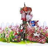 HEARTAGS- Pop Up Valentines Card, 3D Cat Valentines Day Card For Wife, Husband, Him, Her, Girlfriend, Boyfriend, Adults | 6x8 in Funny Cat Valentine Cards Pop Up With Envelope