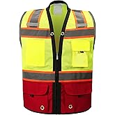 Shine Bright Safety Vest - High Visibility with Reflective Straps and Pockets – Premium, Soft, Durable, and Breathable