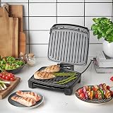 George Foreman Immersa Medium Electric Grill Removable Control Panel view 7