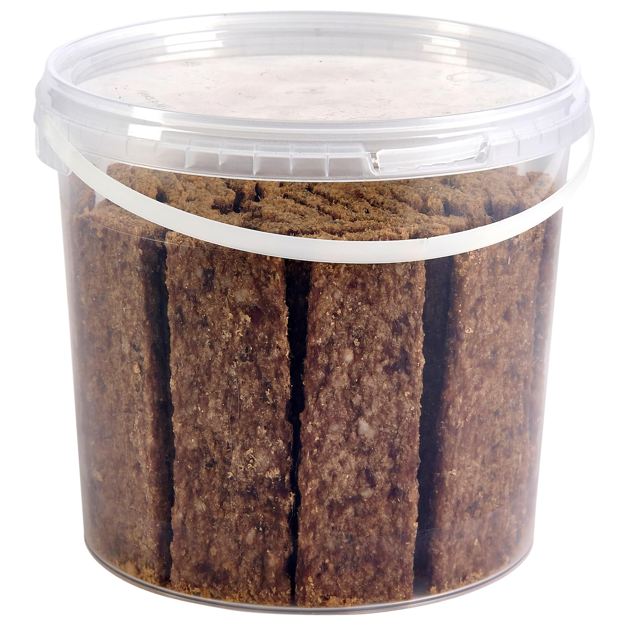 Premium Natural Beef Strips Dog Treat, 2.5L Tub