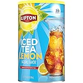 Lipton Lemon Powdered Iced Tea, Sweetened, Makes 28 Quarts