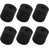 Aquarium Carbon Pre-Filter Foam Set Compatible with OASE BioMaster Filter | Canister Filter Sponge Replacement Media Pads for BioMaster Thermo 250 350 600 850, Fish Tank Pond Filter Parts, 6 Pack