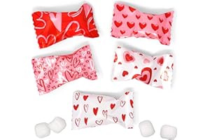 Gift Boutique Valentine's Day Butter Mints Candy Bags 100 Count Valentine Heart Mint Candies 13 Oz (368 g) Individually Wrapped Buttercream Pink Red White Wedding Sweets Treat Party Favor Supplies
