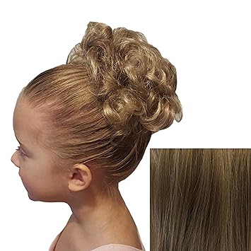 Amazon Com Coco Synthetic Hair Wrap Curly Faux Bun 14 Darkest