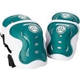 Strider Elbow and Knee Pads - Teal | Durable Gear, Easy-to-Wash, Comfortable and Protective, Fits Kids Learning to Ride, Hard Outer Shell and Secure Straps