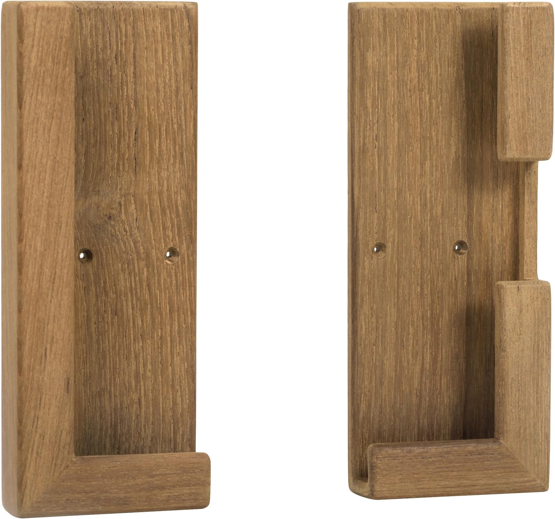 ARC Marine Teak Tablet Holder For Wall Mounting - Brown, Small
