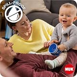 NUK Mini Magic Cup Sippy Cup 360° Anti-Spill 6+ Months Red Rollerskates view 4
