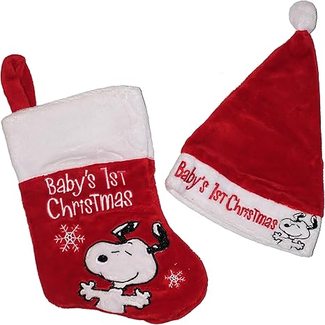 baby's first christmas stocking