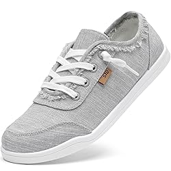 STQ Womens Slip On Sneakers Classic Low Top Canvas