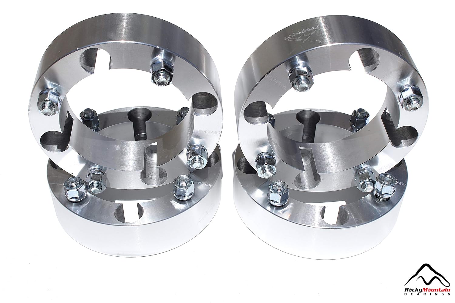 Automotive 4 Wheel Spacer Adapters to install Polaris RZR 1000 rims