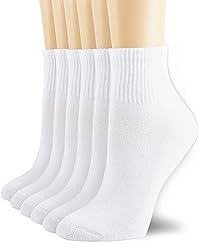NevEND 6 Pairs Women's Mini Crew/Ankle Cotton
