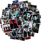 50PCS Rock Ghost Band Stickers Catoon Waterproof Graffiti Vinyl Decals Laptop Toy Kid Gifts