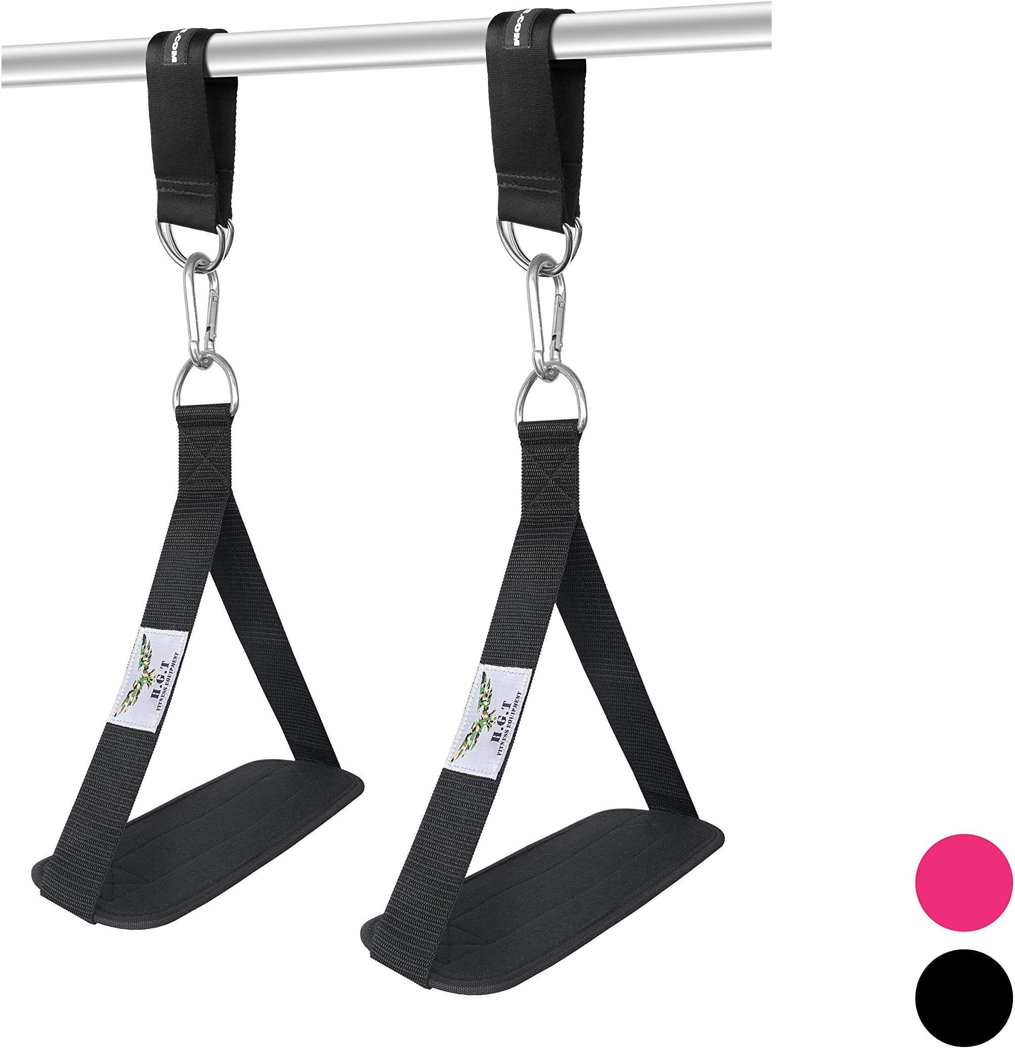 The x Bands H.G.T - Ab Straps for Pull Up Bar - Hanging Ab Straps - Ab Roller Crunch - Pull Up Straps - Ab Cruncher - Perfect Ab Straps - Perfect Pullup Ab Straps - Pull Up Attachment - Abs Straps