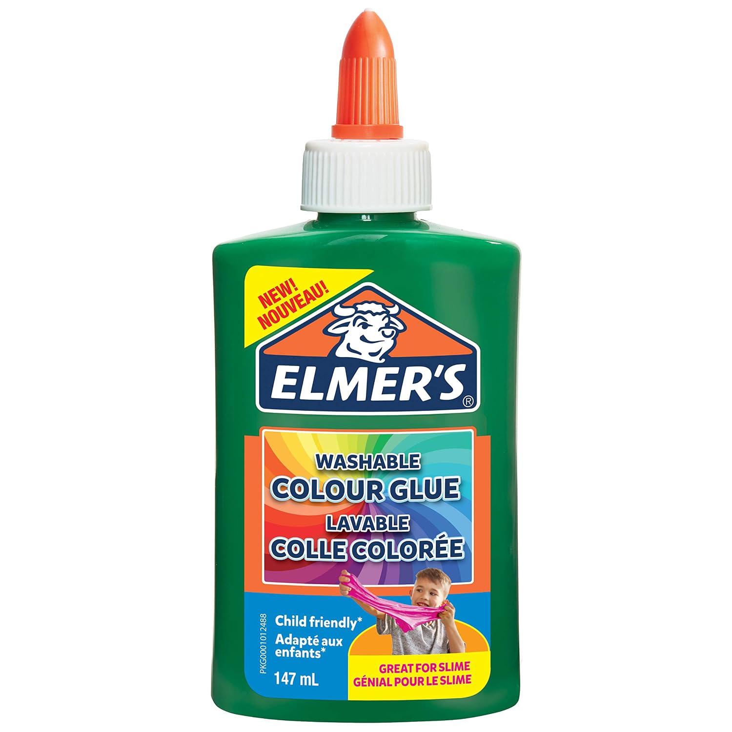 Elmer’s Colour PVA Glue, Green, 1 pack