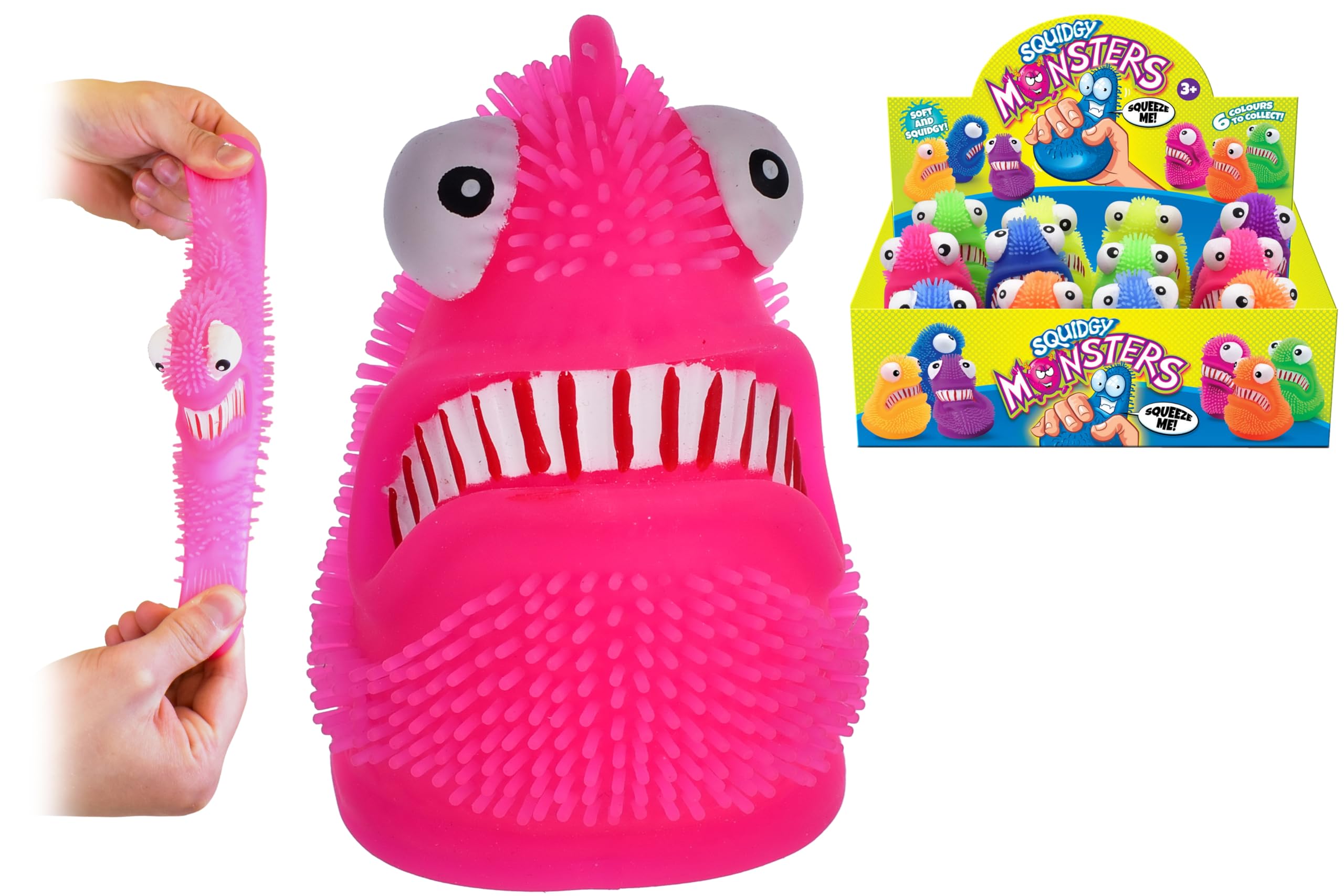 KandyToys Squidgy Monster Creatures Sensory Stress Relief Toy