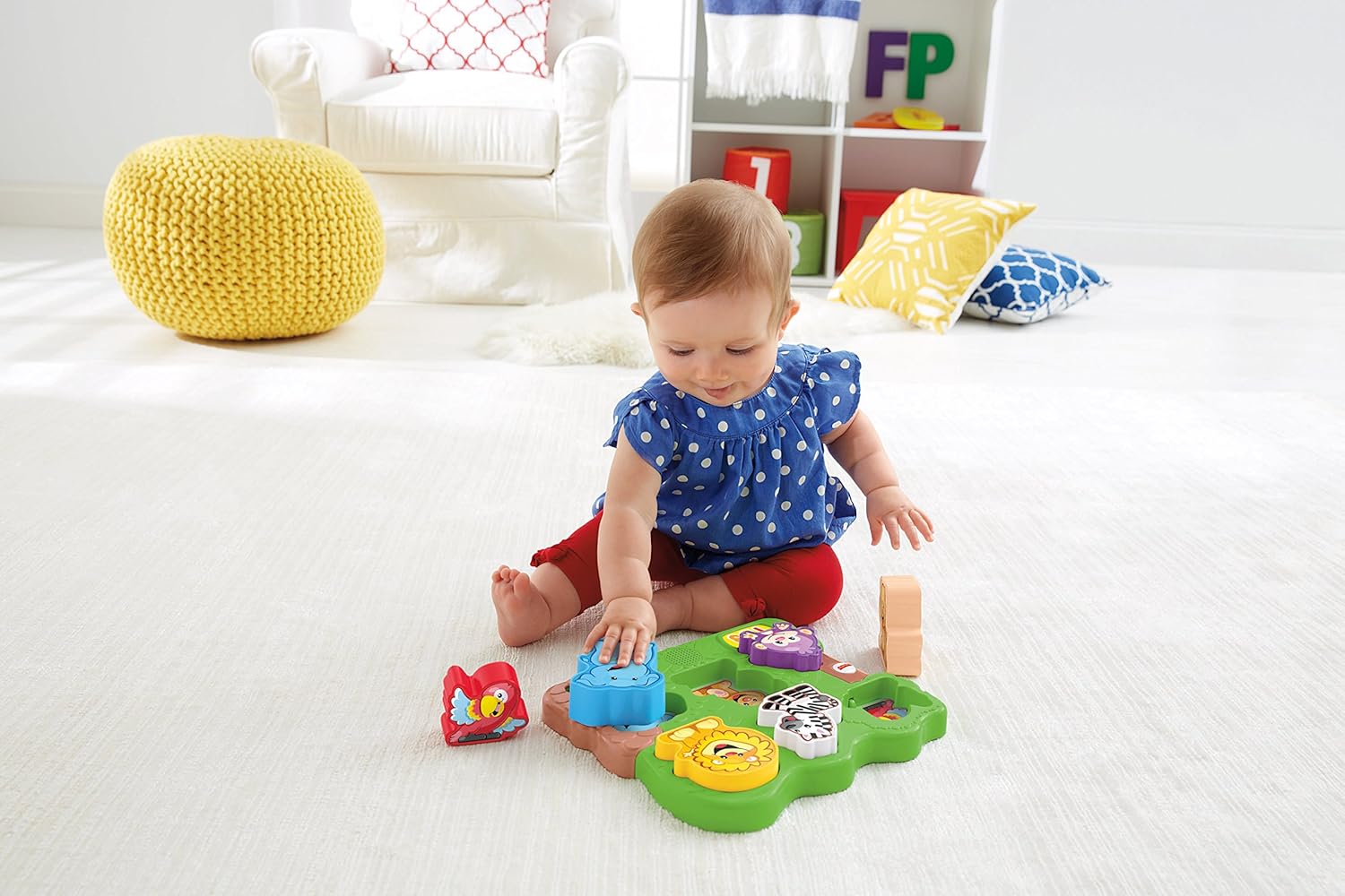 fisher price jungle animal puzzle