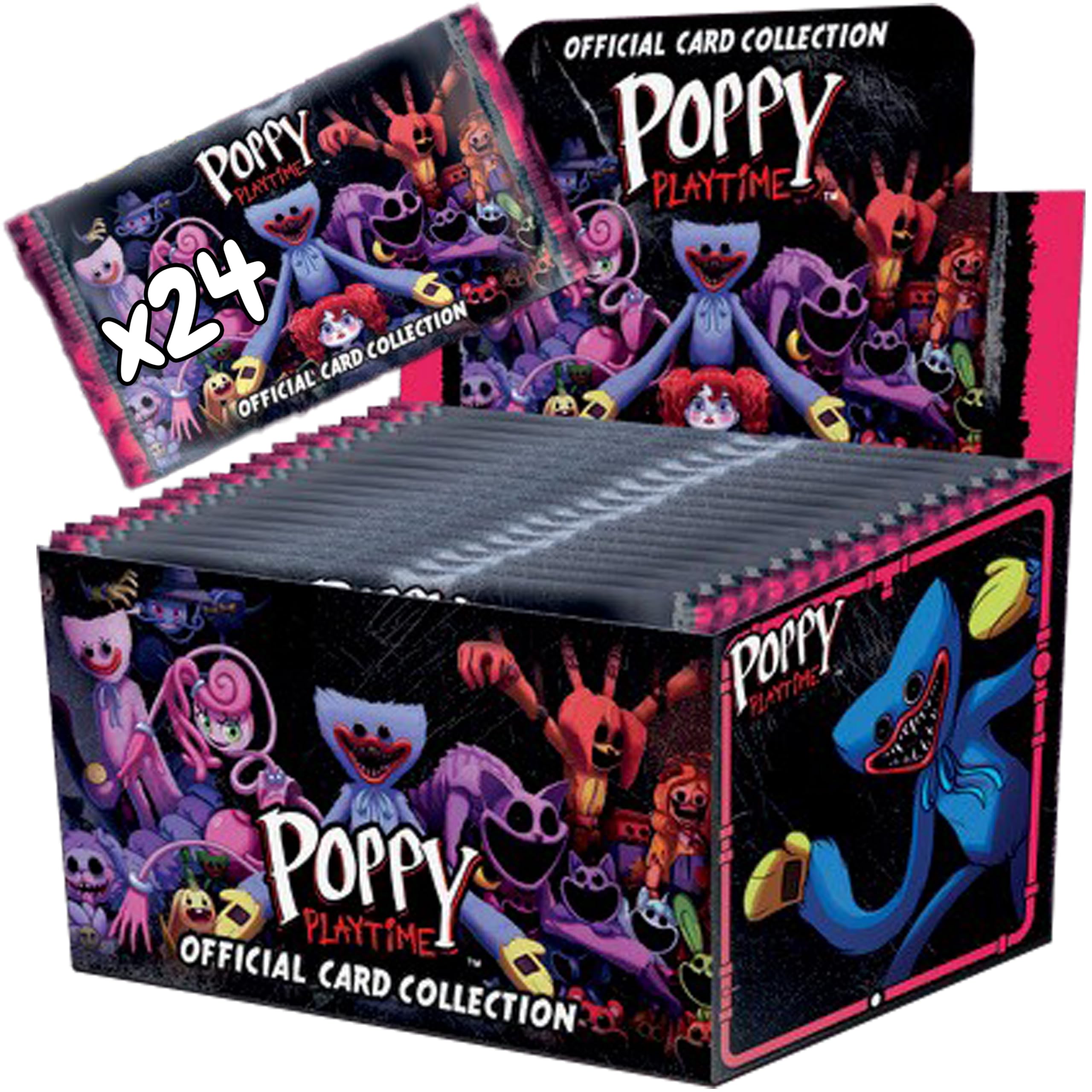 Pop Play 24 Official Diramix Sachets, Each Bag Contains 5 Trading Cards