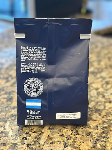 AKBAL COFFEE, MEDIUM ROAST GROUND COFFEE, 12 OZ (340G), FROM THE MAYAN CRADLE