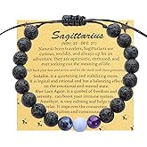 TGOLM Spiritual Crystal Beads Zodiac Bracelet for Women Horoscope Jewelry Birthday Gift