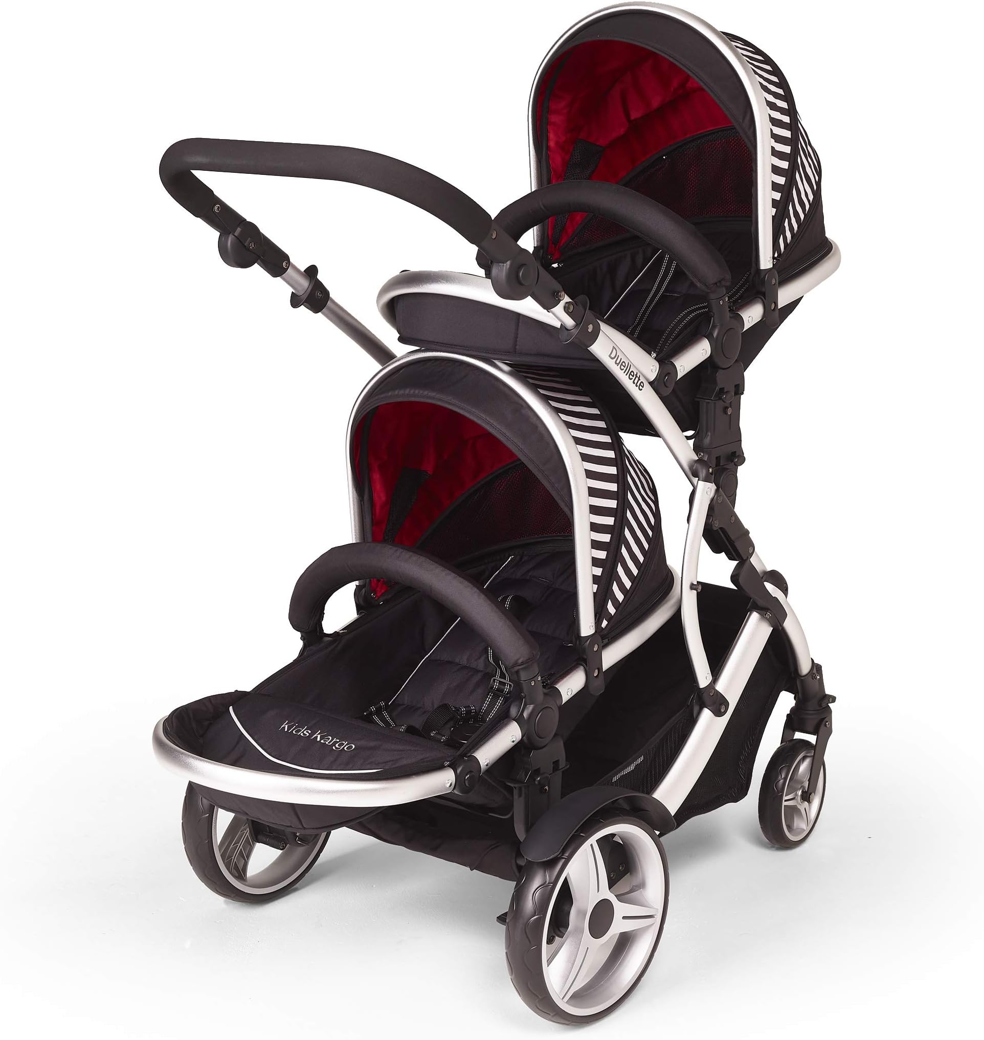 Kids Kargo Duellette Hybrid Double Twin Pushchair