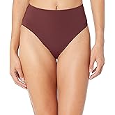 Amazon Essentials Women's High Waist High Leg Bikini Bottom