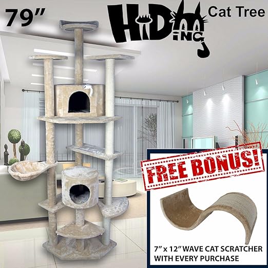 tall cat tree amazon