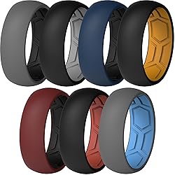 ThunderFit Men's Air Groove 7.8mm Wide 1.8mm Thick