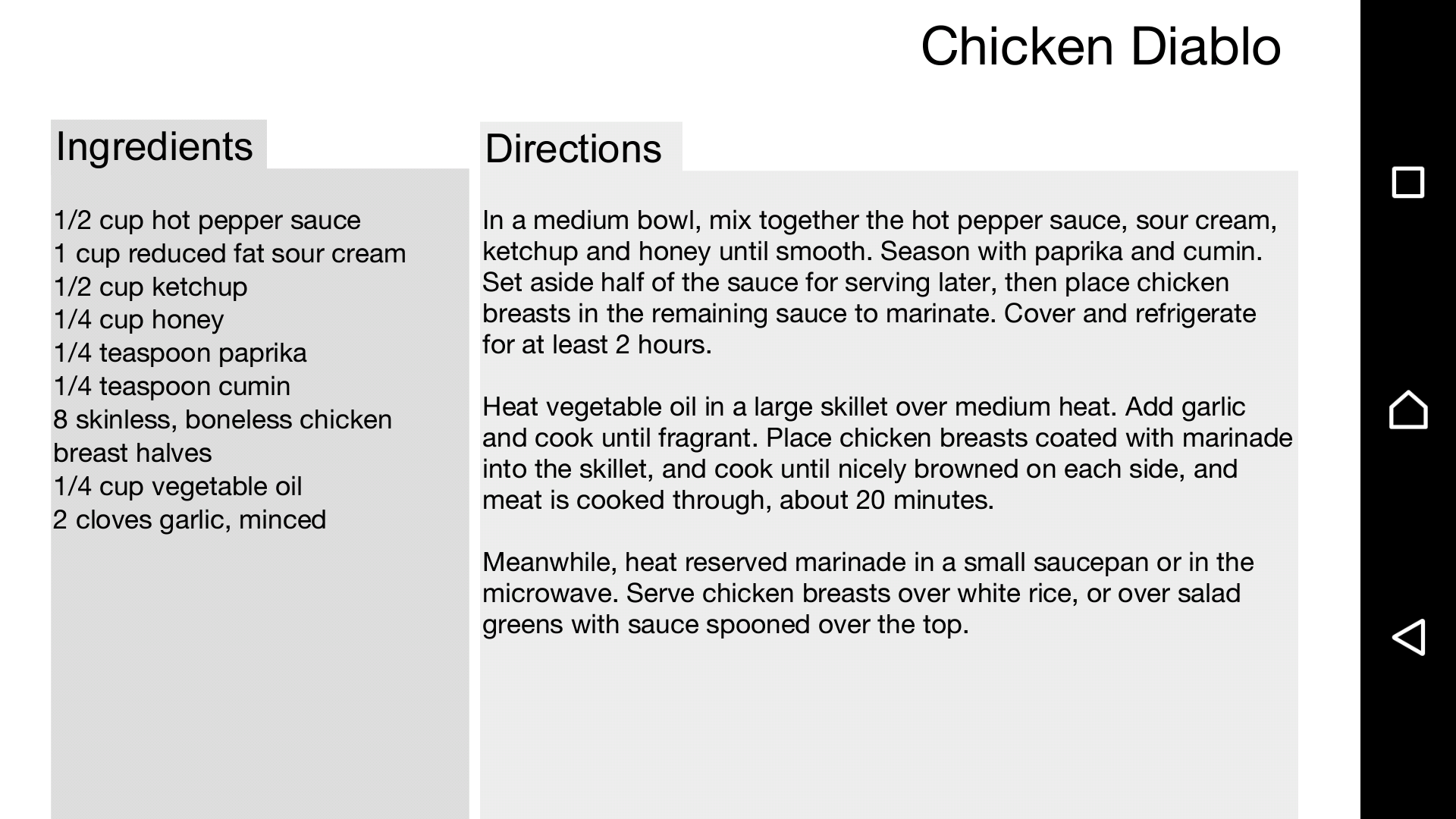 Ketchup Recipes