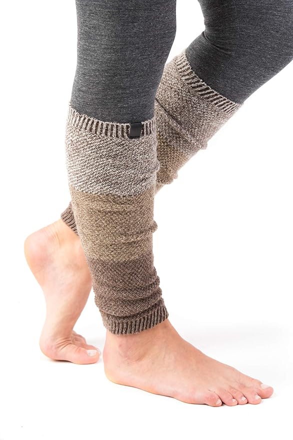Marino Long Leg Warmers For Women Winter Knee High Knit