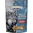 Blue Buffalo Wilderness Wild Bones Grain-Free Dental Chews Dog Treats, Medium, 27-oz Bag