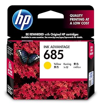 HP 685 Yellow Ink Cartridge