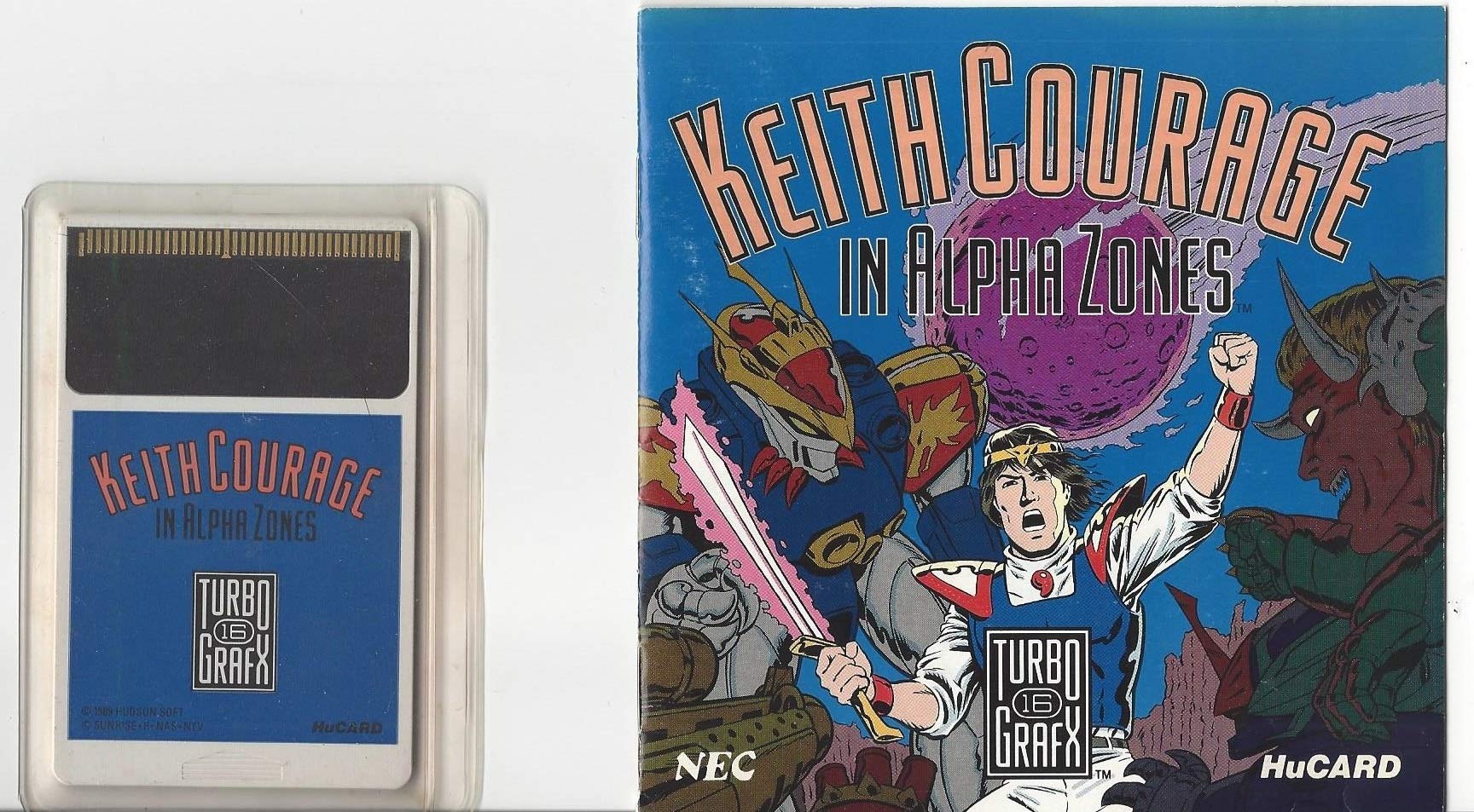 Keith Courage in Alpha Zones