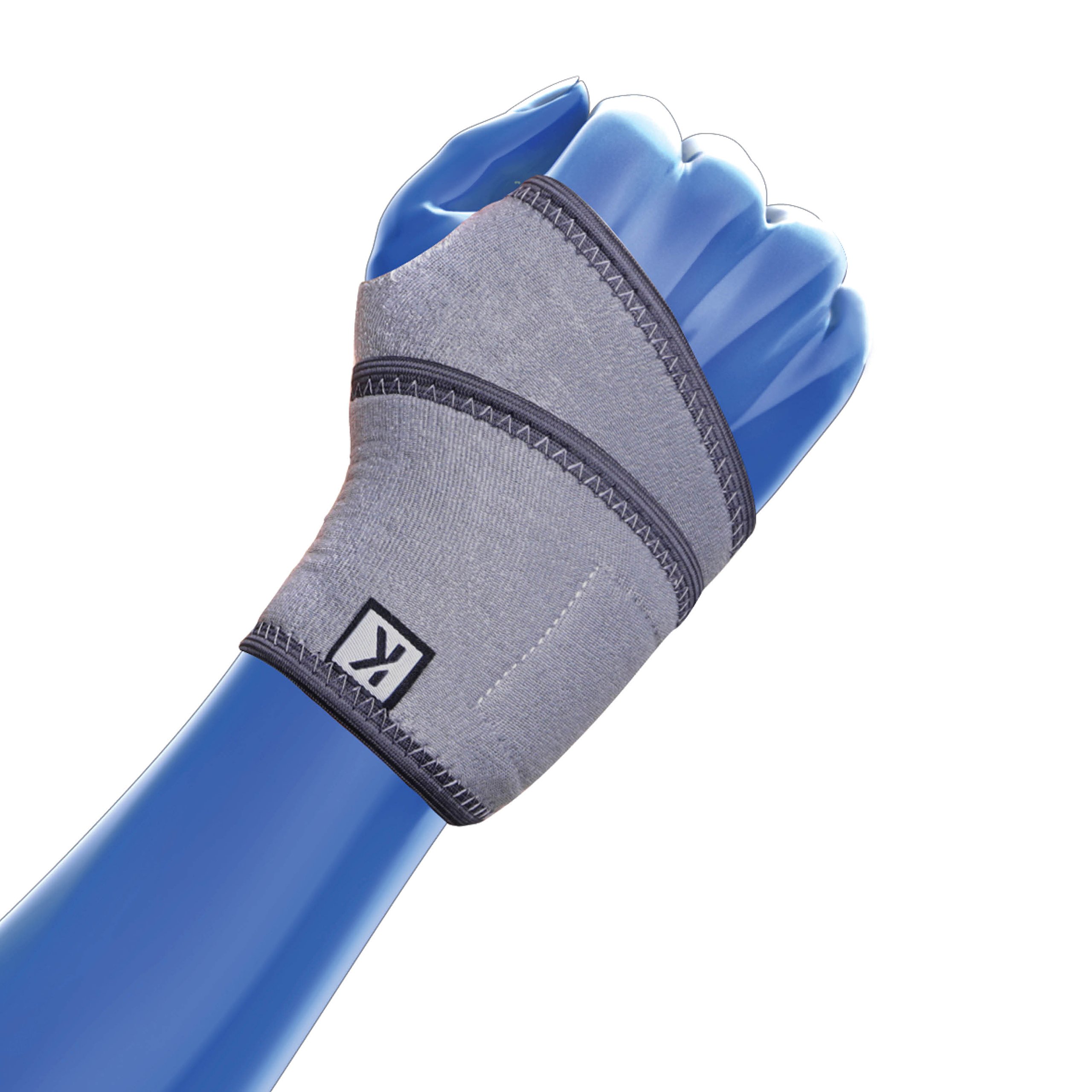 Wrist Support by KEDLEY | Medical grade neoprene one size compression wrap features adjustable strap ideal for tendonitis, carpal tunnel, sprains, stains and arthritis.