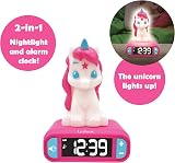 LEXIBOOK Unicorn Nightlight Alarm Clock Pink RL800UNI view 2