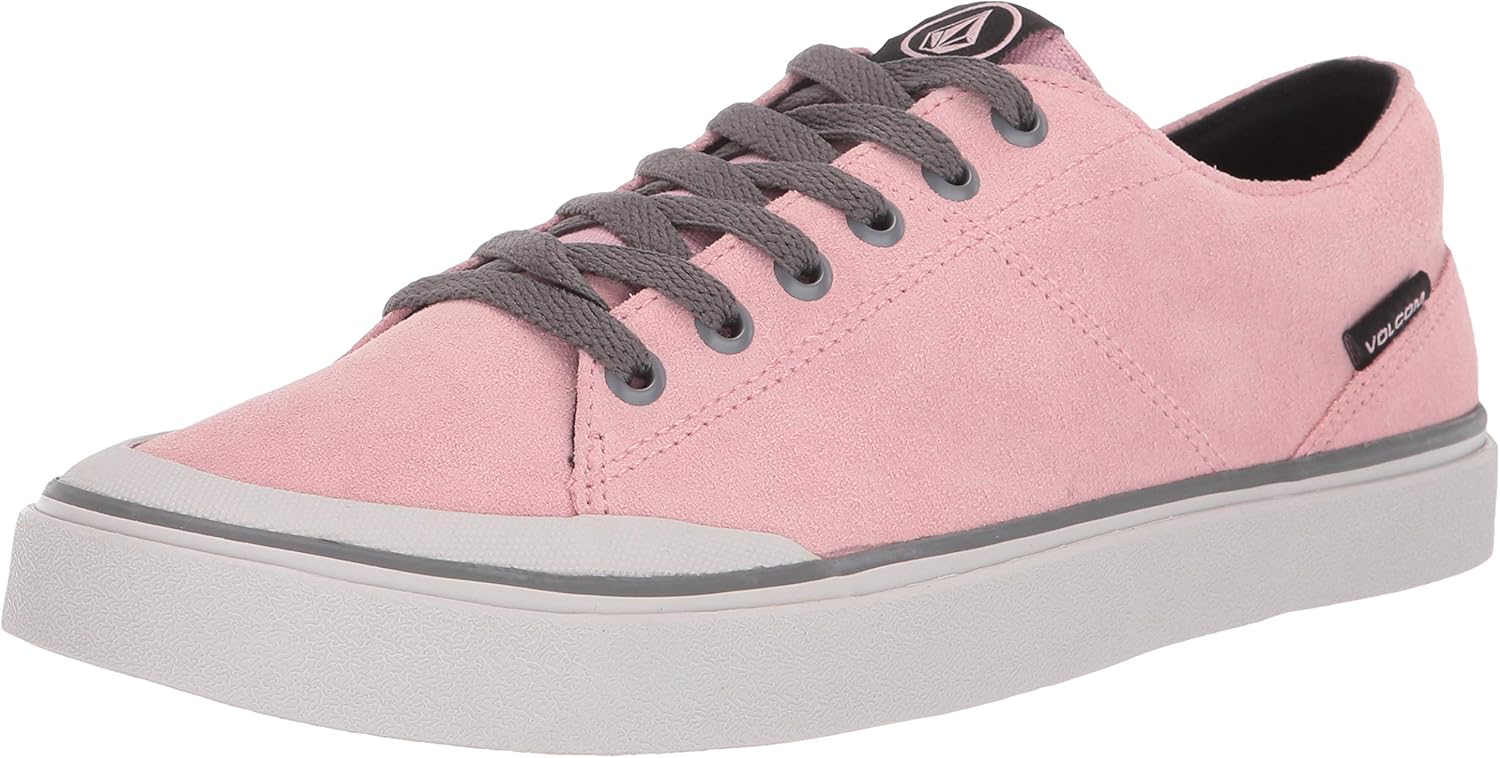 Volcom Mens Draw Lo Canvas Vulcanized Skate Shoe