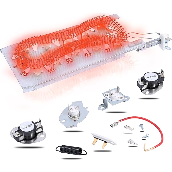 Amazon.com: 3387747 Dryer Heating Element & 279816 Thermostat Kit 