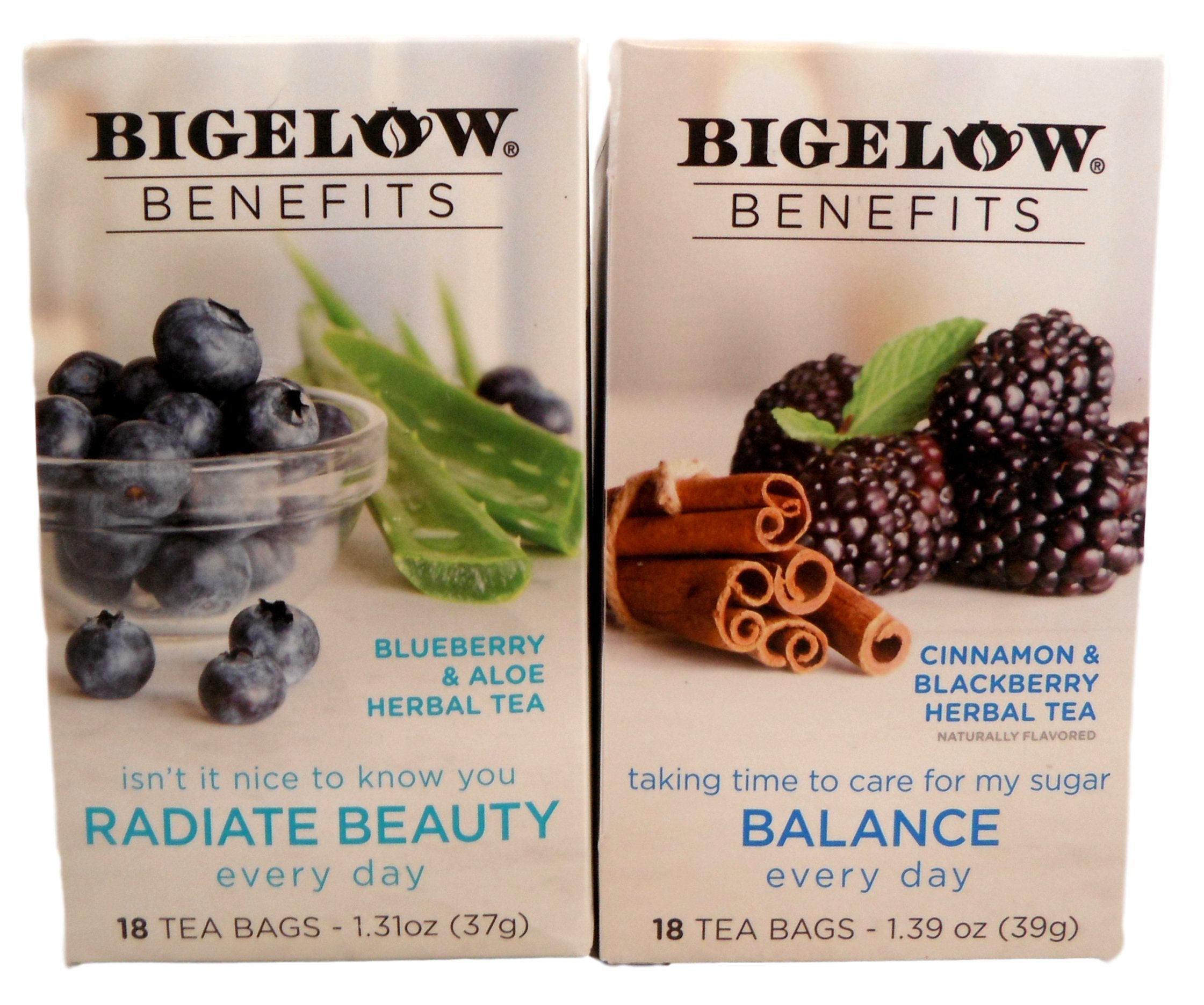 Bigelow Benefits Stay Well and Calm Stomach Herbal Tea