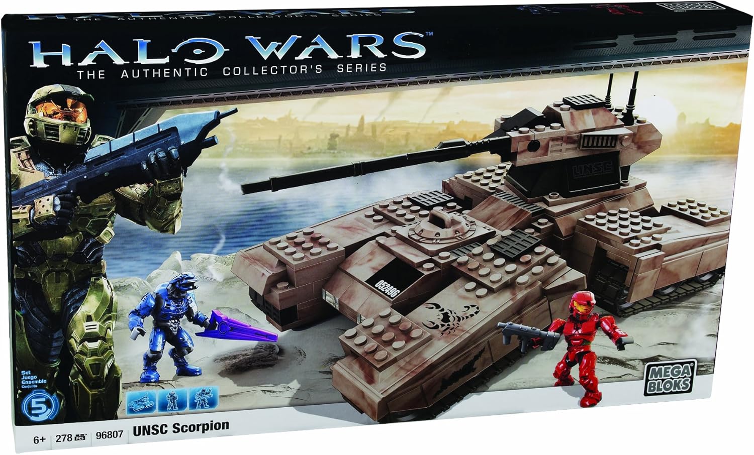 halo mega bloks tank