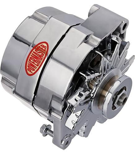 Powermaster 175091 Double Groove Pulley Alternator, Alternators