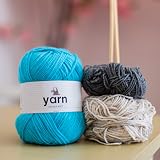 KORBOND DK Turquoise Yarn 100g Acrylic Double Knit 290m Hypoallergenic view 2