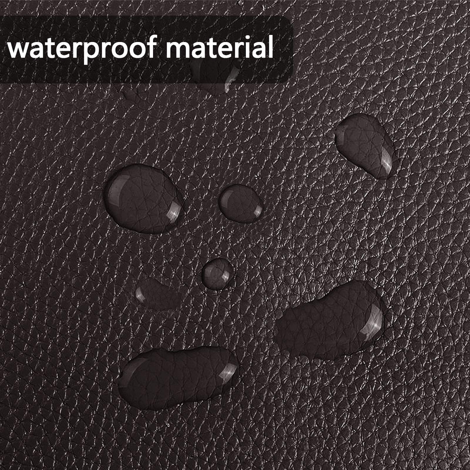 DXBULL Large Leather Repair Patch 17.3x78.7 inch Repair Tape Self-Adhesive for Furniture Sofas Car Seats Chair Couches Handbags Jackets Decorative Home Hotel Wall (Black)