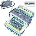 IMAGINING Carrying Case for Cricut Joy Xtra, Joy Extra Carrying Bag with Pockets for Cricut Accessories and Tools, Front and Back Side Full Open