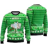Leg Lamp Christmas Sweater Women - Star Santalorian Ugly Sweaters Men - National Snarky Xmas Sweater
