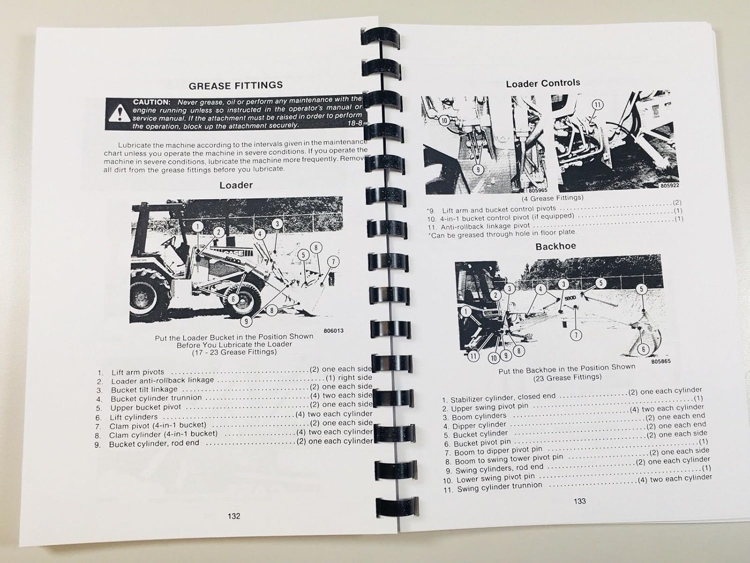 Amazon.com: Case 580D Construction King Loader Backhoe Operators Owners  Manual Ck 580 D: Industrial & Scientific