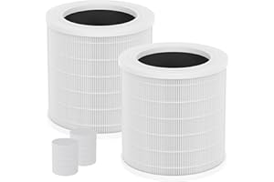 A2001 Replacement Filter Compatible with A2001 Air Purifier, 3-In-1 Efficient Filtration, Compared to Part #AF-2001, 2 Pack