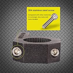 LIZARD GO Tube Clamps - Pack of 4,Horizontal Bar