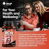 New Leaf Gentle Iron Tablets 28mg Vegan Iron for Tiredness & Fatigue view 3